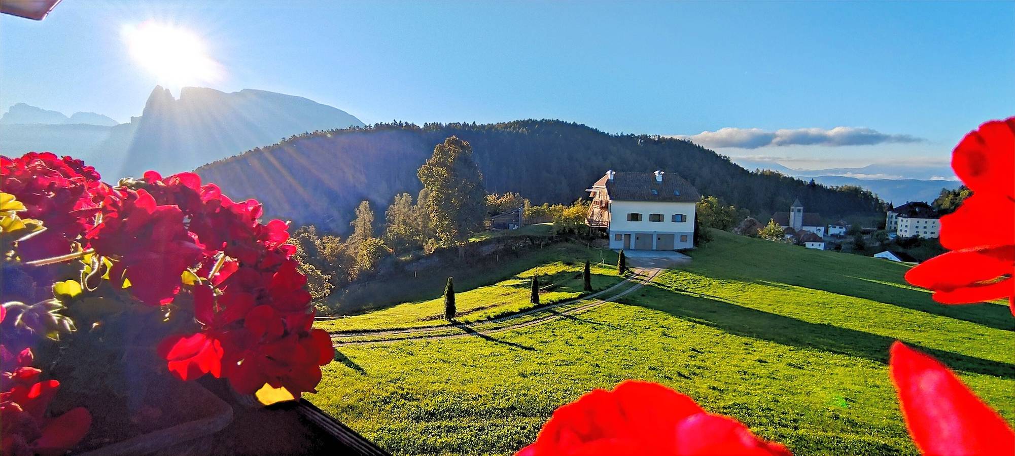 Ganze Wohnung, Ferienwohnung 'Aschnerhof Auf'm Egg' mit Bergblick, privater Terrasse und Wlan in Longomoso - Lengmoos, Ritten