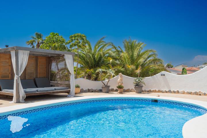 Villa mit pool für 6 Personen, mit Garten und Balkon in Calpe - 3