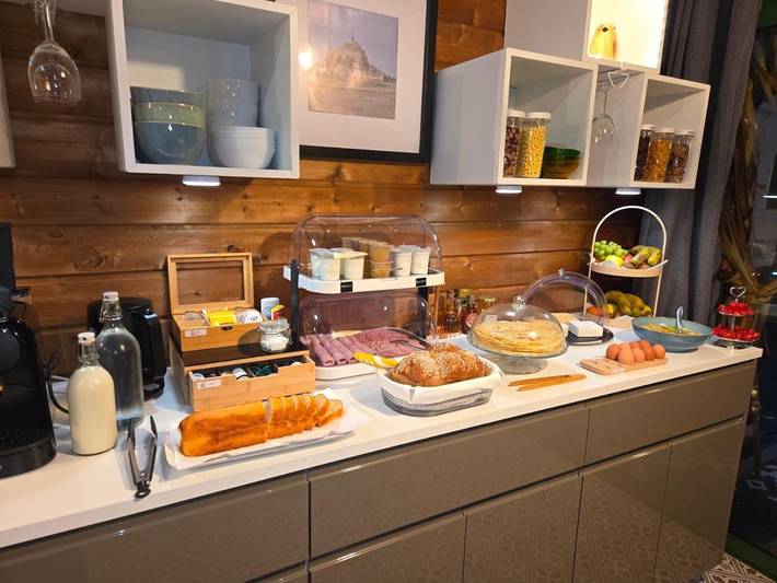 Chambre d’hôte pour 4 personnes, avec vue et jardin à Pontorson - 2