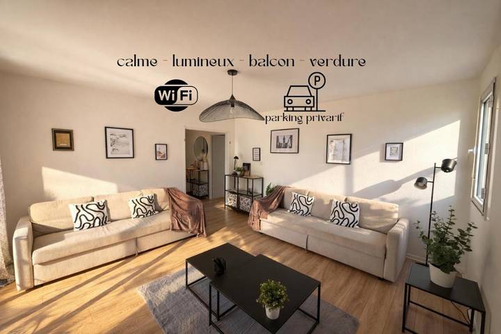 Ferienwohnung für 8 Personen, mit Balkon - 1