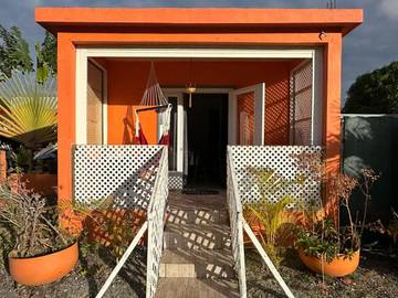 Location de vacances pour 4 personnes, avec piscine et balcon dans Baie de Grand Case