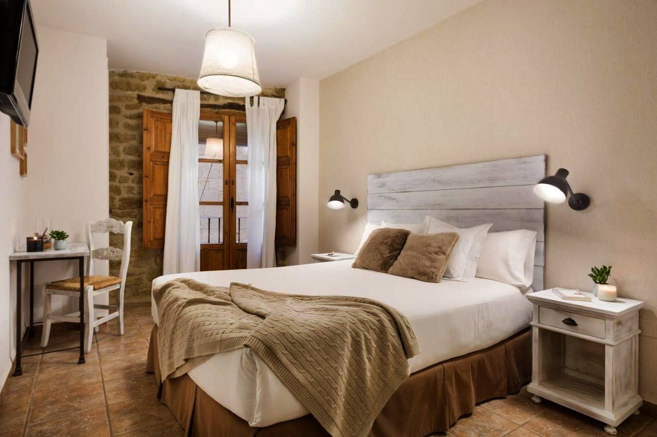 Double Room with Courtyard View in Uncastillo, Provincia de Zaragoza