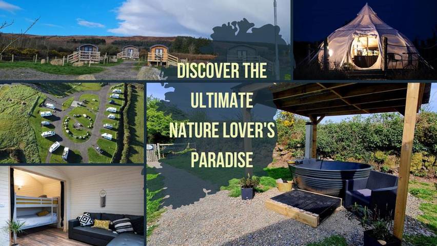 Camping para 6 personas, con jardín en Irlanda