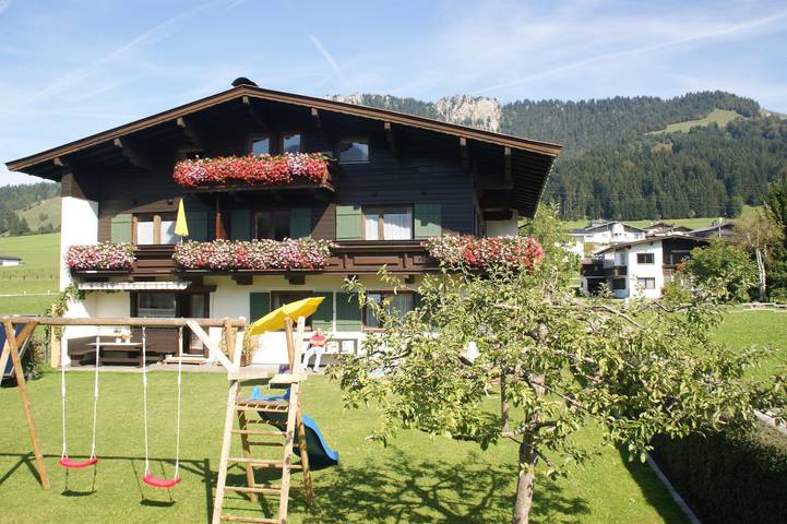 Ferienwohnung für 4 Personen, mit Balkon und Garten in Fieberbrunn