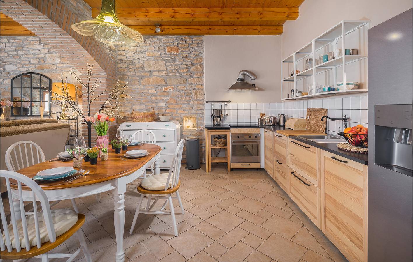 Ferienwohnung mit Panoramablick, WLAN, Terrasse und Parkplatz in der Nähe von Barban in Barban, Südküste Istrien