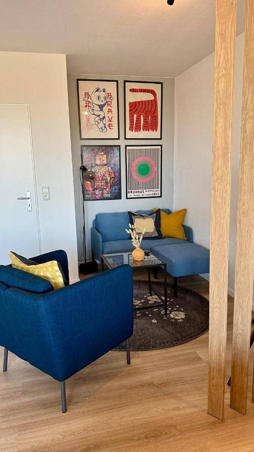 Ferienwohnung für 2 Personen, mit Balkon und Terrasse sowie Ausblick in Moers - 4