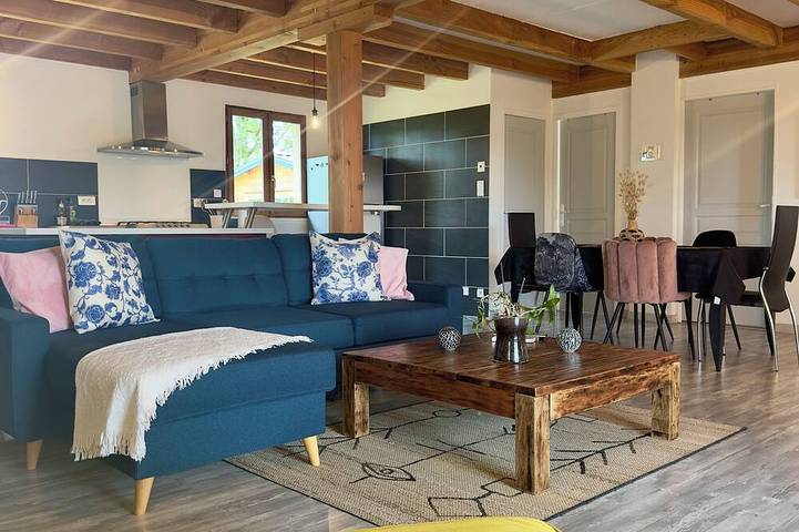 Chalet pour 6 personnes, avec jardin