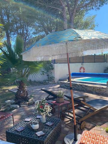 Chambre d’hôte pour 2 personnes, avec jardin et terrasse ainsi que piscine et vue à Béziers