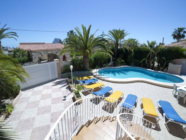 Ferienhaus für 10 Personen, mit Garten und Pool sowie Terrasse in Calpe - 4
