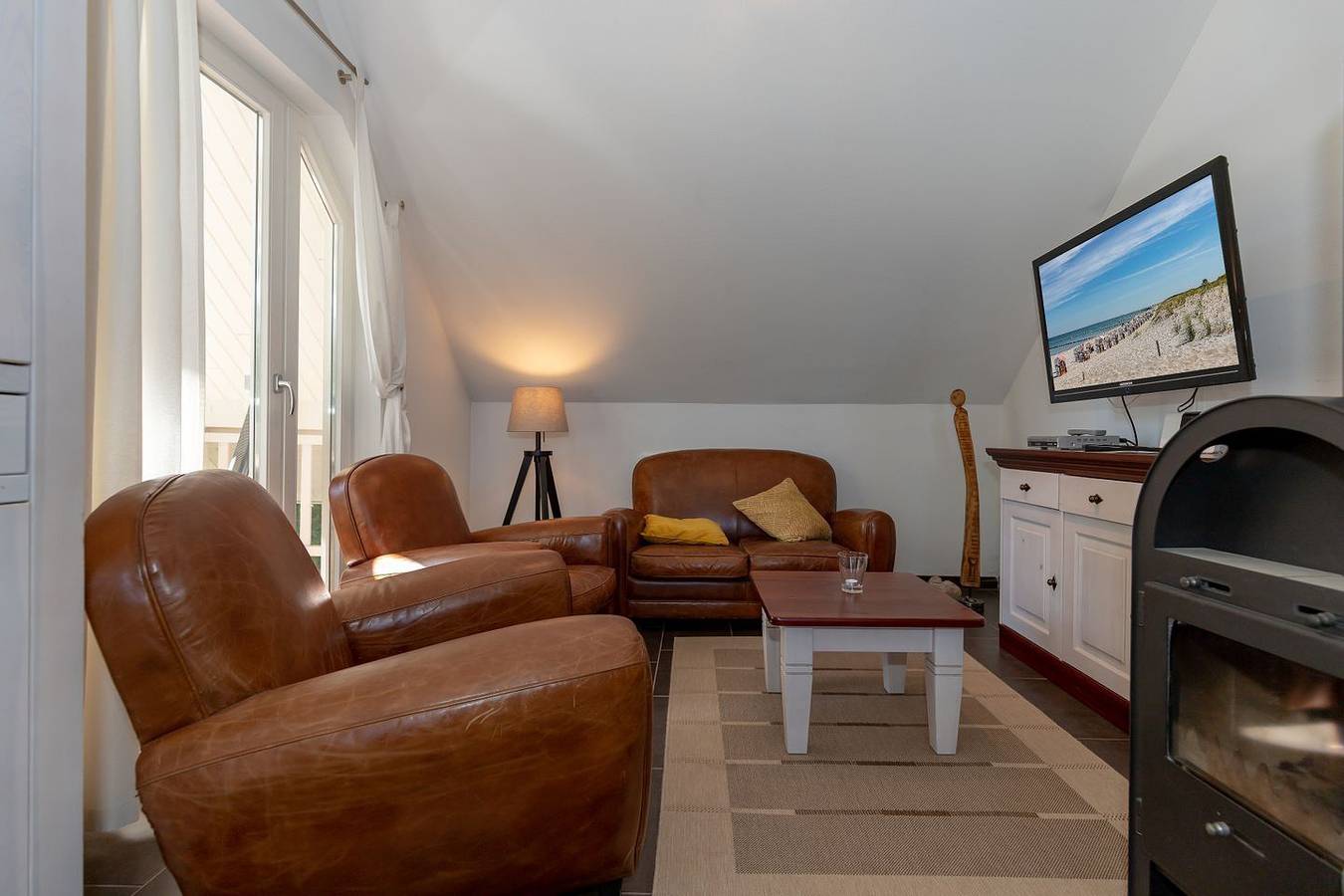 Ganze Wohnung, 3-Zi-Fewo für max. 4 Pers. im Dg, Wlan, Strandnah in Graal-Müritz, Rostock und Umgebung