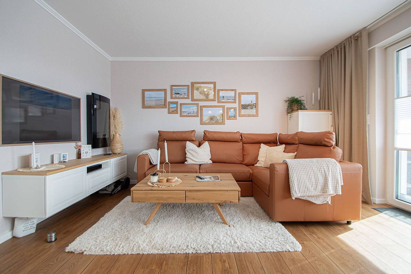 Ganze Wohnung, Komfortable Ferienwohnung lütt un kommodig mit Terrasse auf Borkum in Borkum