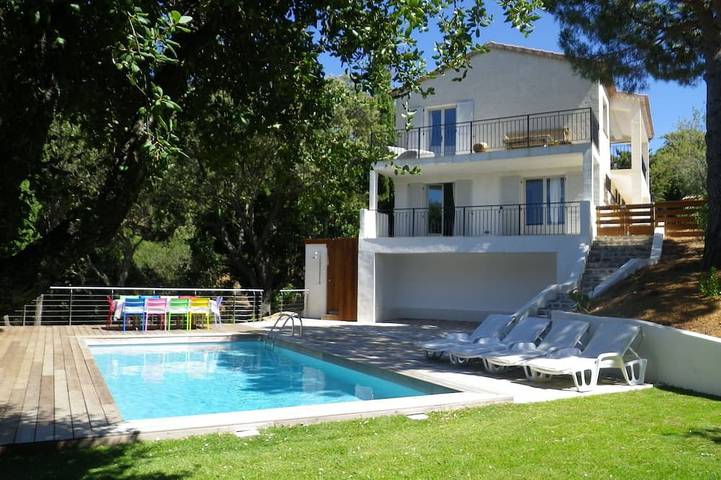 Villa voor 10 personen, met tuin en balkon in La Croix-Valmer