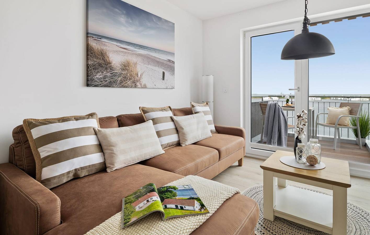 Ganze Ferienwohnung, Apartment mit Meerblick, Terrasse und Parkplatz, 1 km zum Strand in Olpenitz, Kappeln