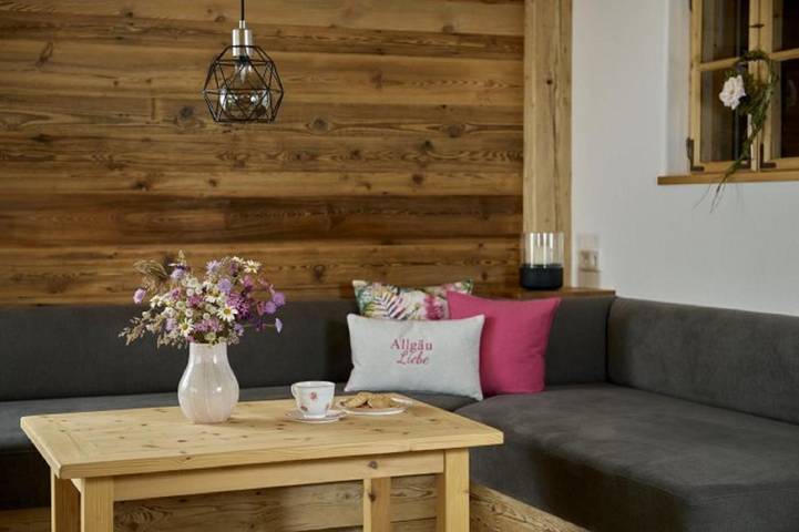 Ferienwohnung für 4 Personen, mit Ausblick und Garten in Görisried - 4