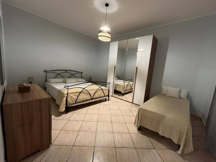Casa vacanza per 2 persone, con Balcone e Terrazza nonché Giardino e Panorama a Alezio