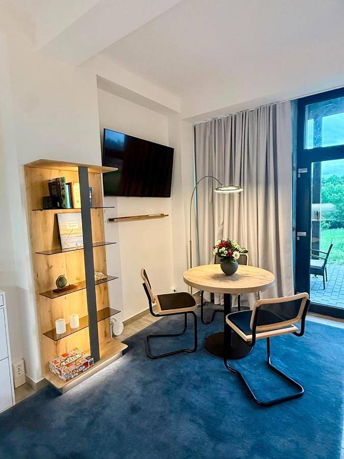 Ferienwohnung für 3 Personen, mit Balkon und Terrasse sowie Garten und Seeblick in Angermünde - 4