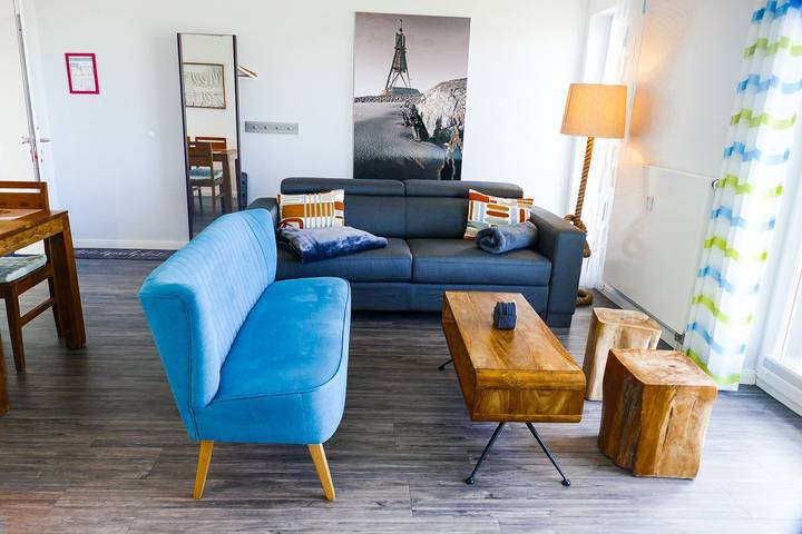 Ferienwohnung für 2 Personen, mit Balkon und Seeblick in Sahlenburg - 3