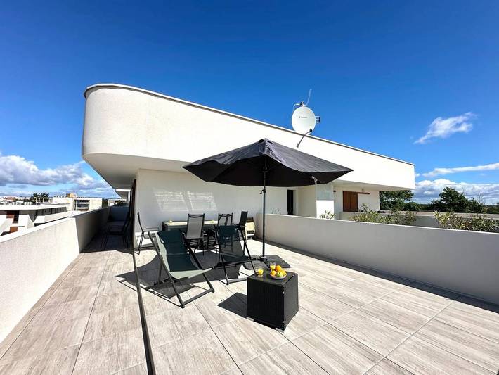Appartement de vacances pour 4 personnes, avec piscine