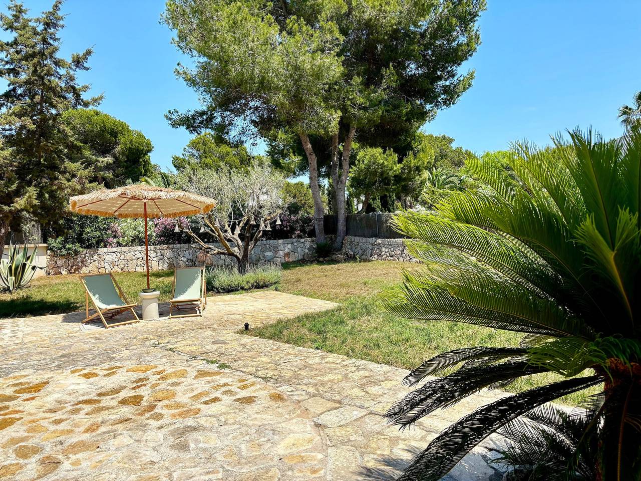 Villa Vista Mondragó – Ruhige Villa mit Garten und Meerblick bei Portopetro, Mallorca in Cala Barca, Santanyí