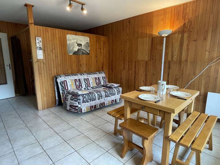 Appartement entier, Charmant studio à Praz-Sur-Arly pour 5 pers. proche ski et lac, parking et casier à ski inclus in Praz-sur-Arly, Pays du Mont-Blanc