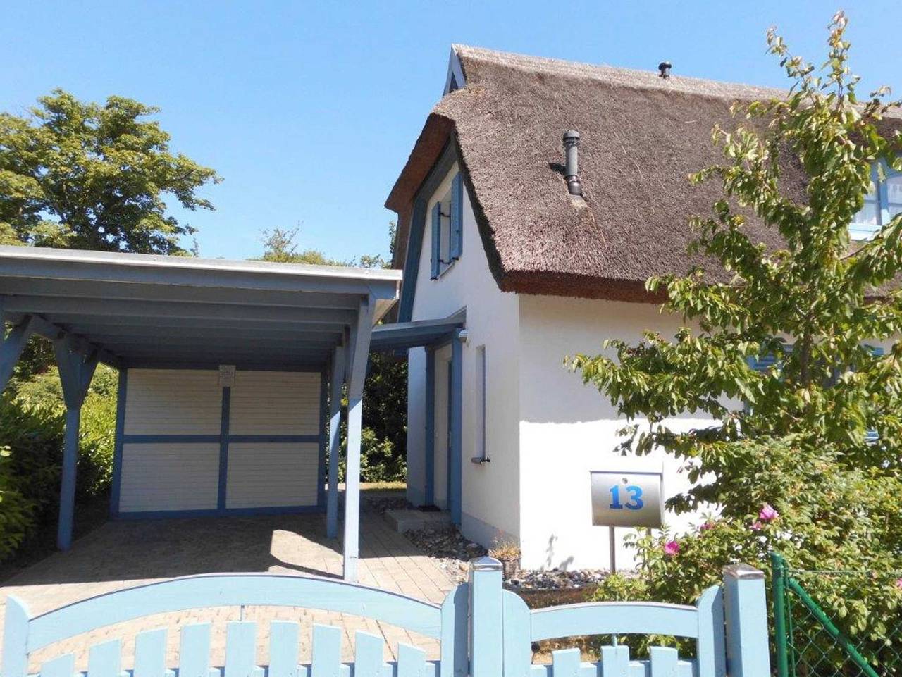 Reetdachhaus Kranich in Ummanz, Rügen