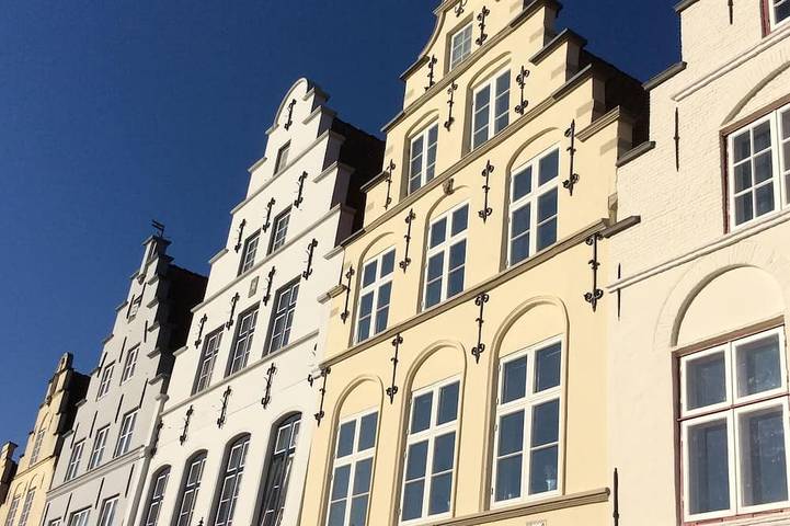 Ferienhaus für 4 Personen, mit Garten, mit Haustier in Friedrichstadt