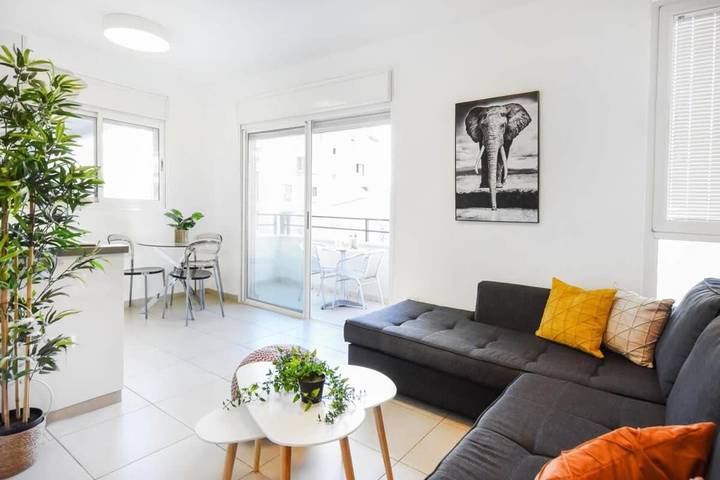 Vakantieappartement voor 2 personen, met terras in Tel Aviv