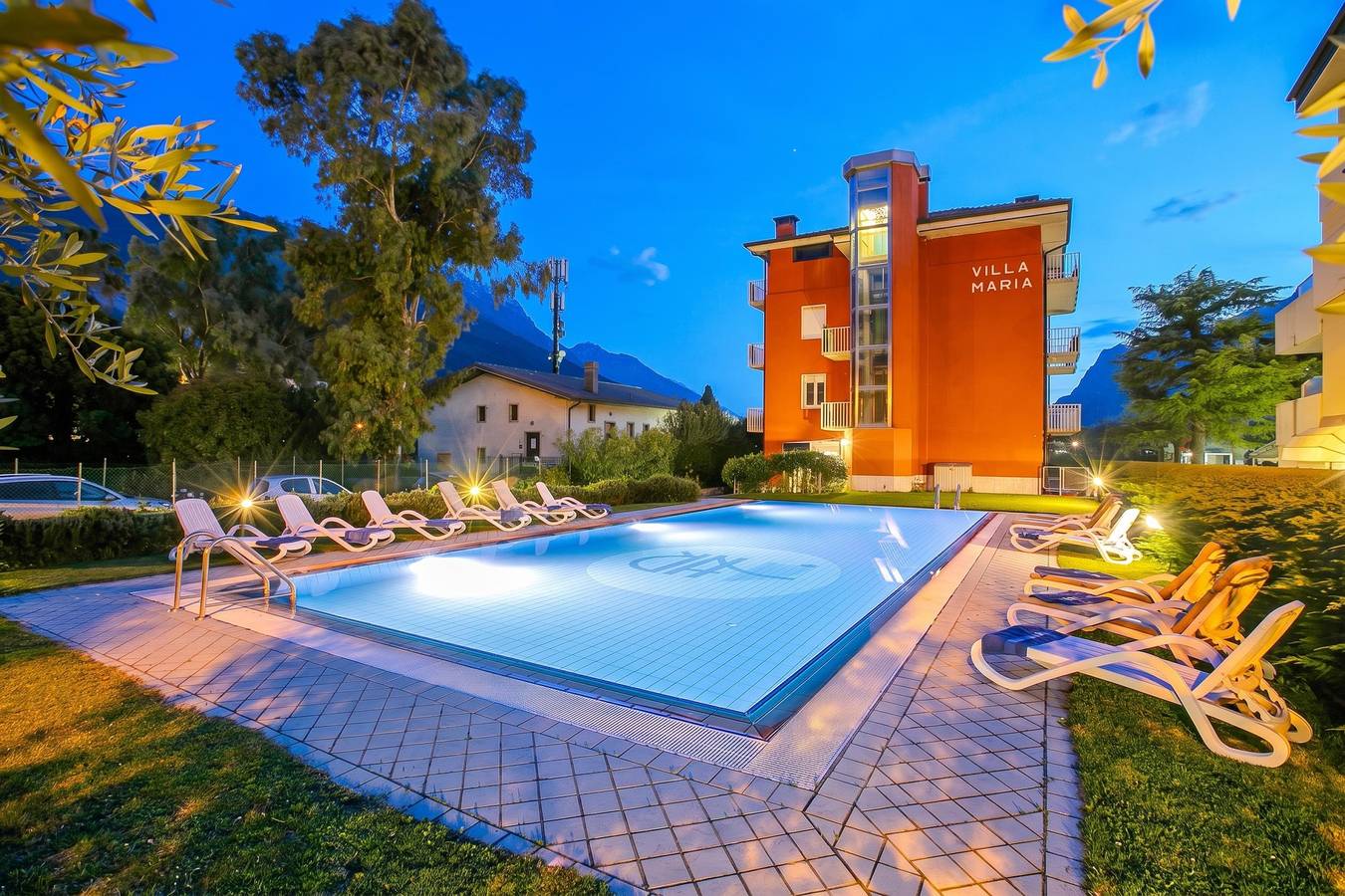 Bike & Wind Hotel Villa Maria 12 in Torbole, Nago-Torbole