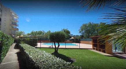 Gîte pour 4 personnes, avec balcon et piscine dans Aqualand (Cap d'Agde)