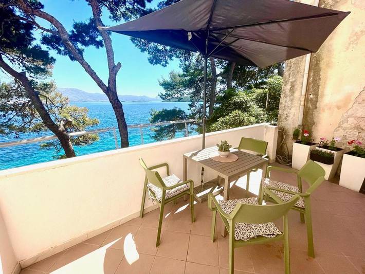 Maison d’hôte pour 4 personnes, avec balcon et vue en Korcula - 2