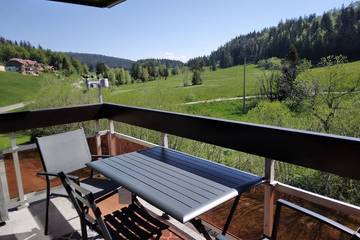 Gîte pour 4 personnes, avec balcon à Lamoura