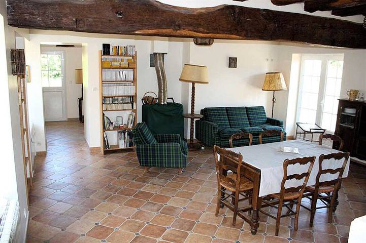 Gîte pour 9 personnes, avec terrasse et jardin dans la Sarthe - 4