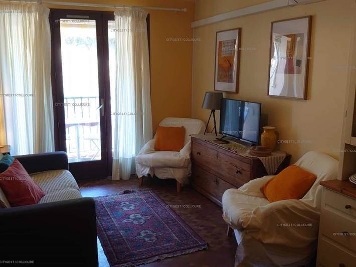 Ganze Wohnung, Wohnung in Collioure mit Pool und Parkplatz, 4 Pers. in La Côte Vermeille, Collioure