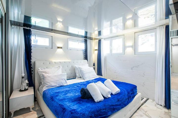 Appartement de vacances pour 2 personnes, avec Terrasse ainsi que Jardin et Vue