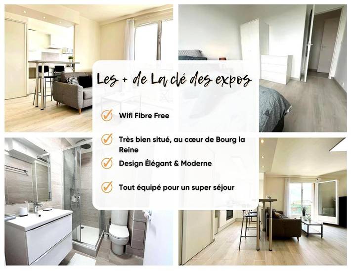 Gîte pour 4 personnes, avec balcon et vue à Bourg-la-Reine - 4