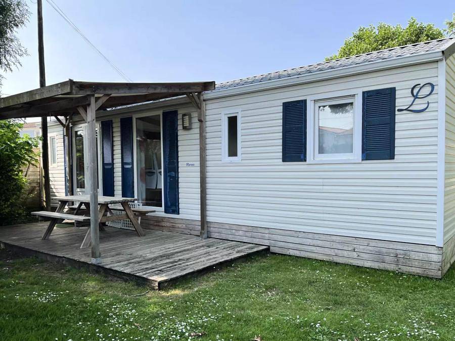 Camping Maeva Escapades de La Geres - Mobilhome 6 personnes - Flores 35m² 6 personnes in Surgères, Région de Rochefort