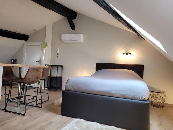 Gîte pour 2 personnes, avec vue à Saint-Jean-de-Losne