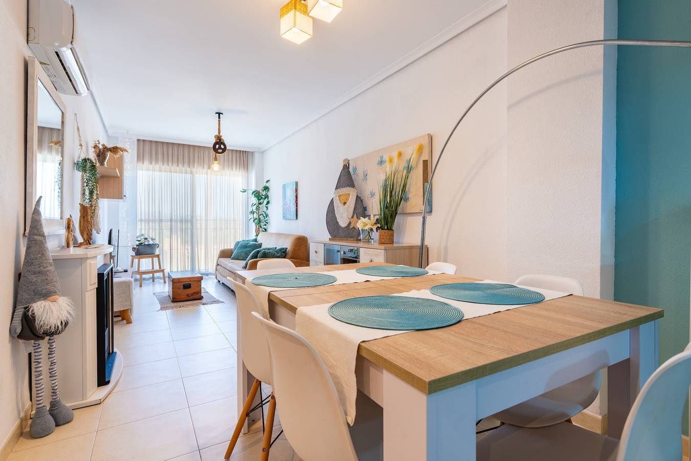 Ganze Wohnung, Ferienwohnung 'Torre La Sal Mundo Mágico' mit Meerblick, Wlan und Klimaanlage in Cabanes, Costa del Azahar