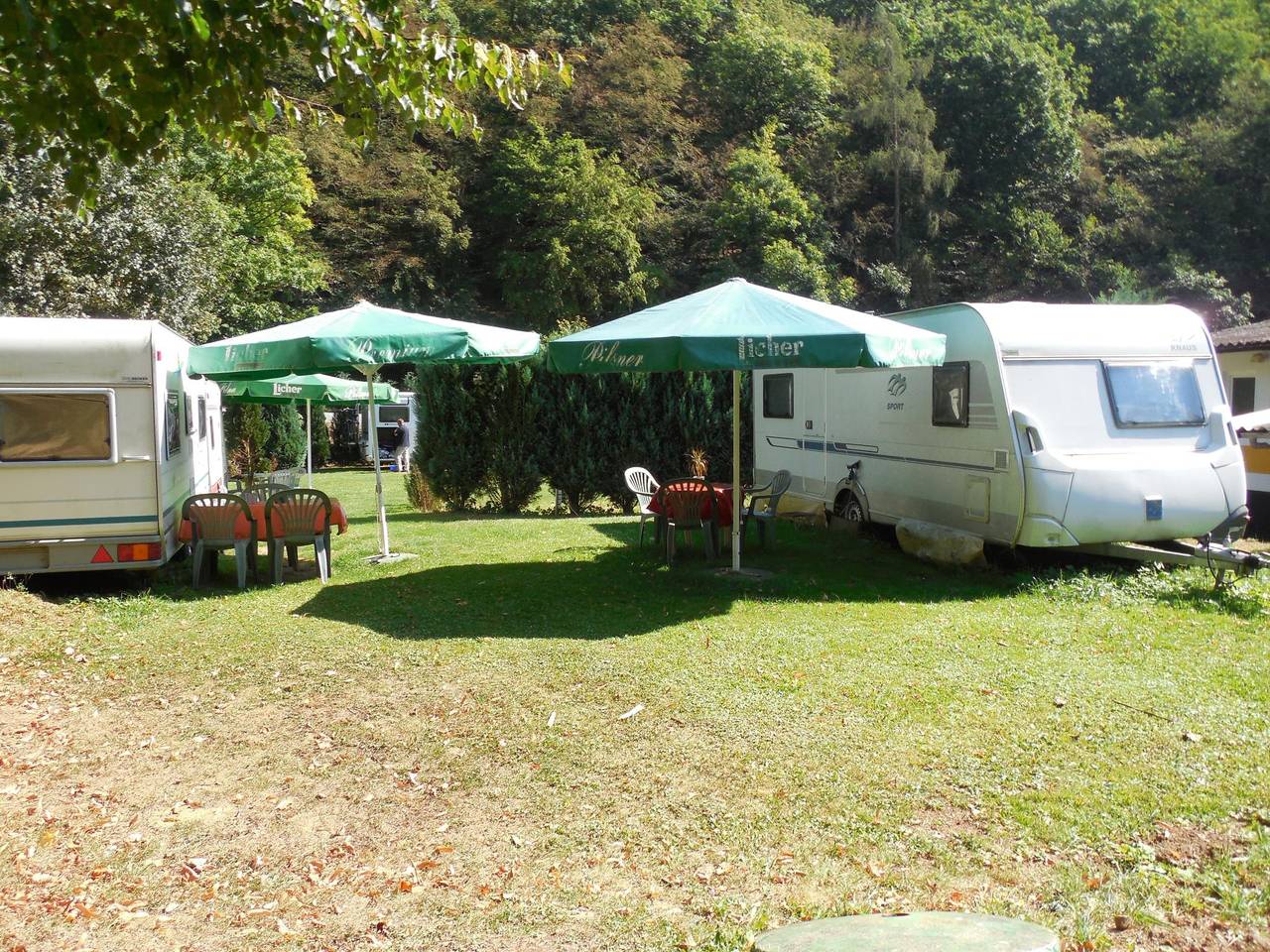 Ganze Wohnung, Wohnwagen Nr.6  by Seeblick Ferien Edersee, Waldeck in Waldeck, Waldecker Land