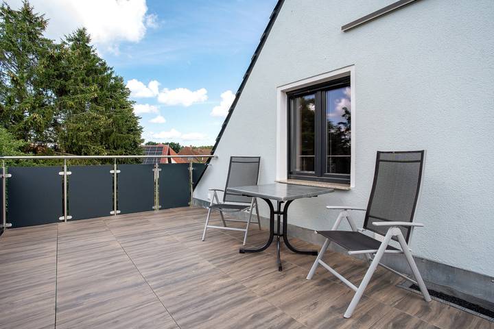 Ganze Wohnung, Ferienwohnung Schlafmütze" mit Balkon und Wlan in Usedom Stadt, Usedom