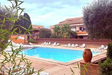 Gîte pour 6 personnes, avec piscine et balcon, animaux acceptés dans Golf de Saint Cyprien