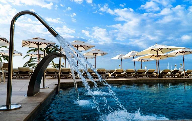 Hotel für 2 Personen, mit Balkon und Terrasse sowie Whirlpool und Garten in Cala Major