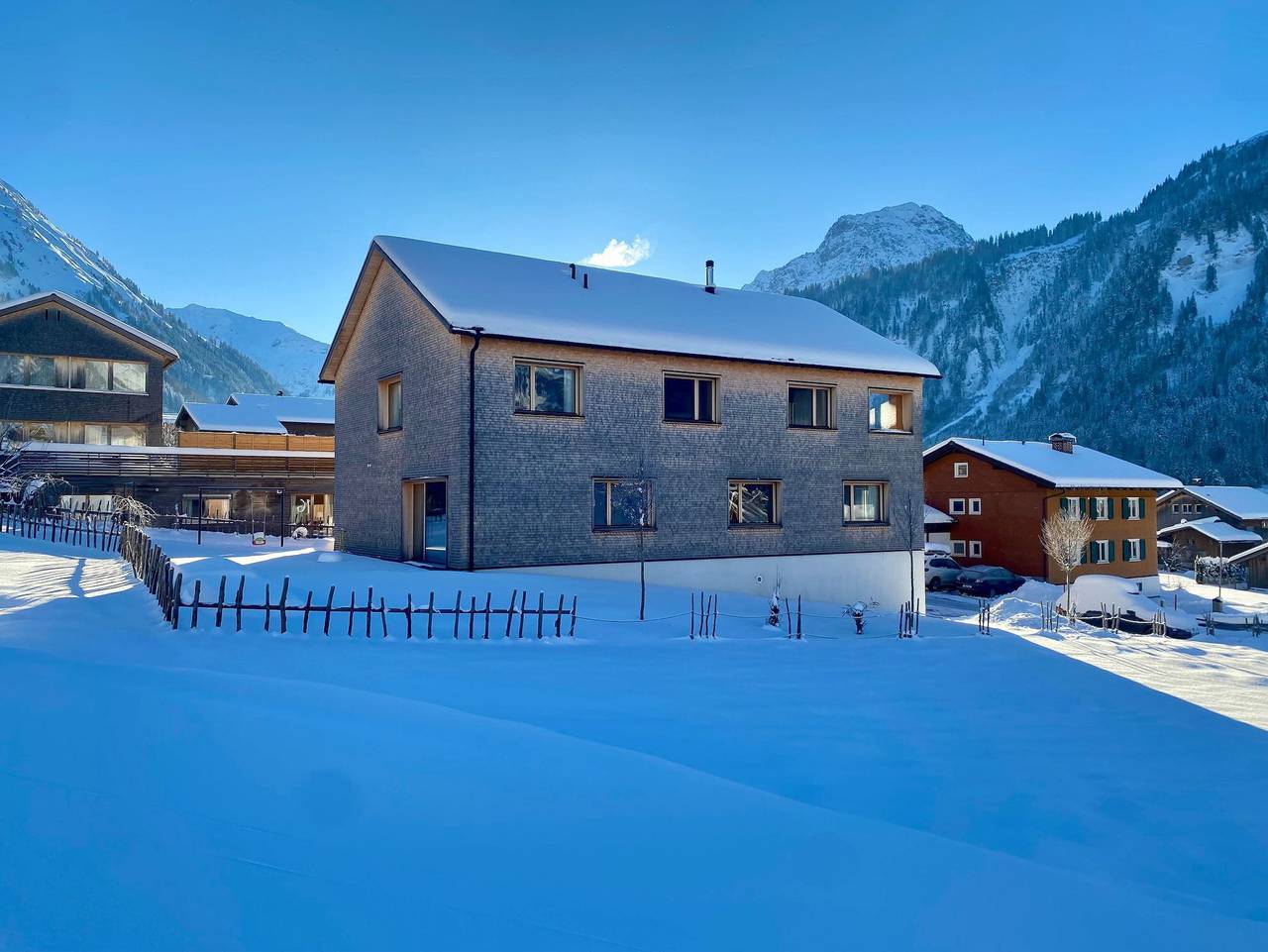 Ganze Ferienwohnung, Appartement Holderstauden in Diedamskopf, Schoppernau