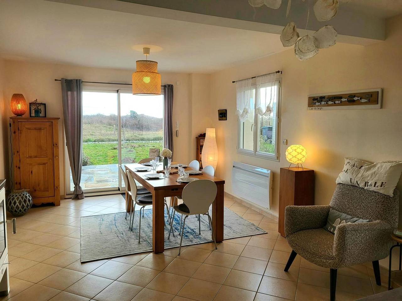 Villa 'Des Havres' con terraza privada, jardín privado y Wi-Fi in Saint-Germain-sur-Ay, Coutances y alrededores