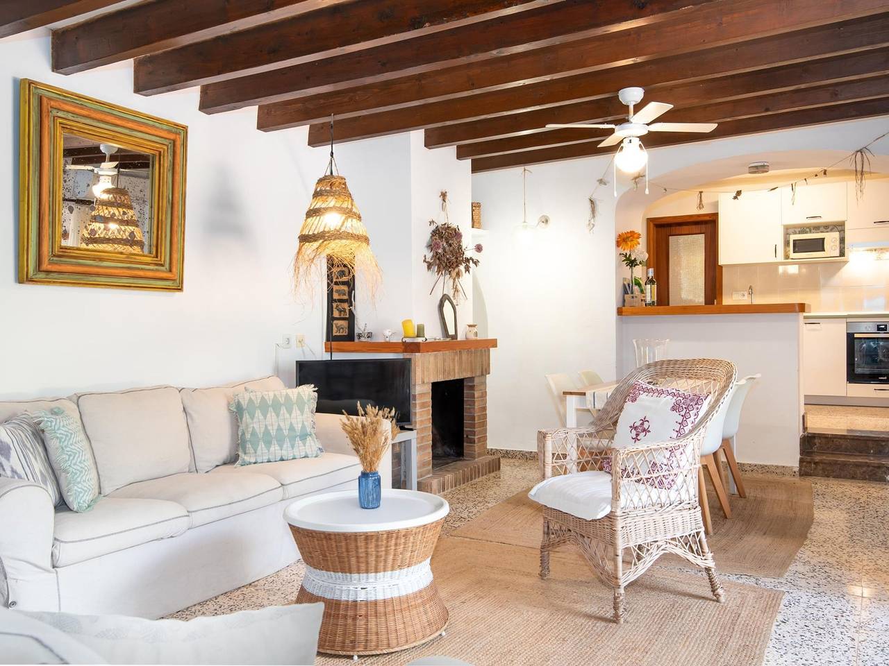 Villa für 6 Personen mit Pool in Es Llombards, Santanyí