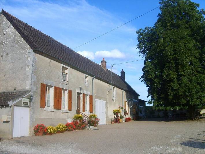 Cottage pour 2 personnes, avec vue et jardin, adapté aux familles dans Saint-Andelain
