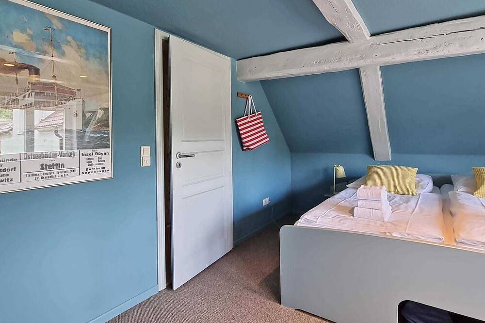 Pommernhaus Seevogelhof in Rieth Kamin Ruderboot - Reetgedecktes Fachwerkhaus, in Rieth am See, Luckow