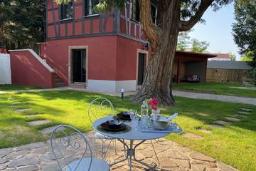 Gîte pour 2 personnes, avec jacuzzi ainsi que terrasse et jardin dans Ostheim