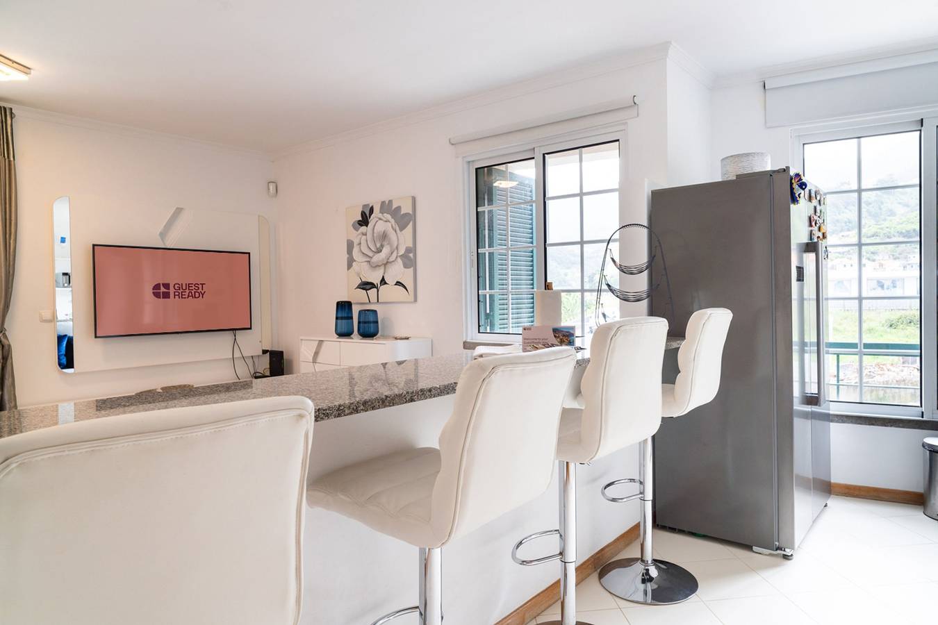 Ganze Wohnung, Ferienwohnung für 4 Personen mit Balkon in São Vicente (Madeira), Madeira