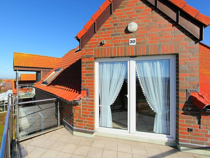 Ferienwohnung für 2 Personen, mit Garten und Balkon in Norddeich - 3
